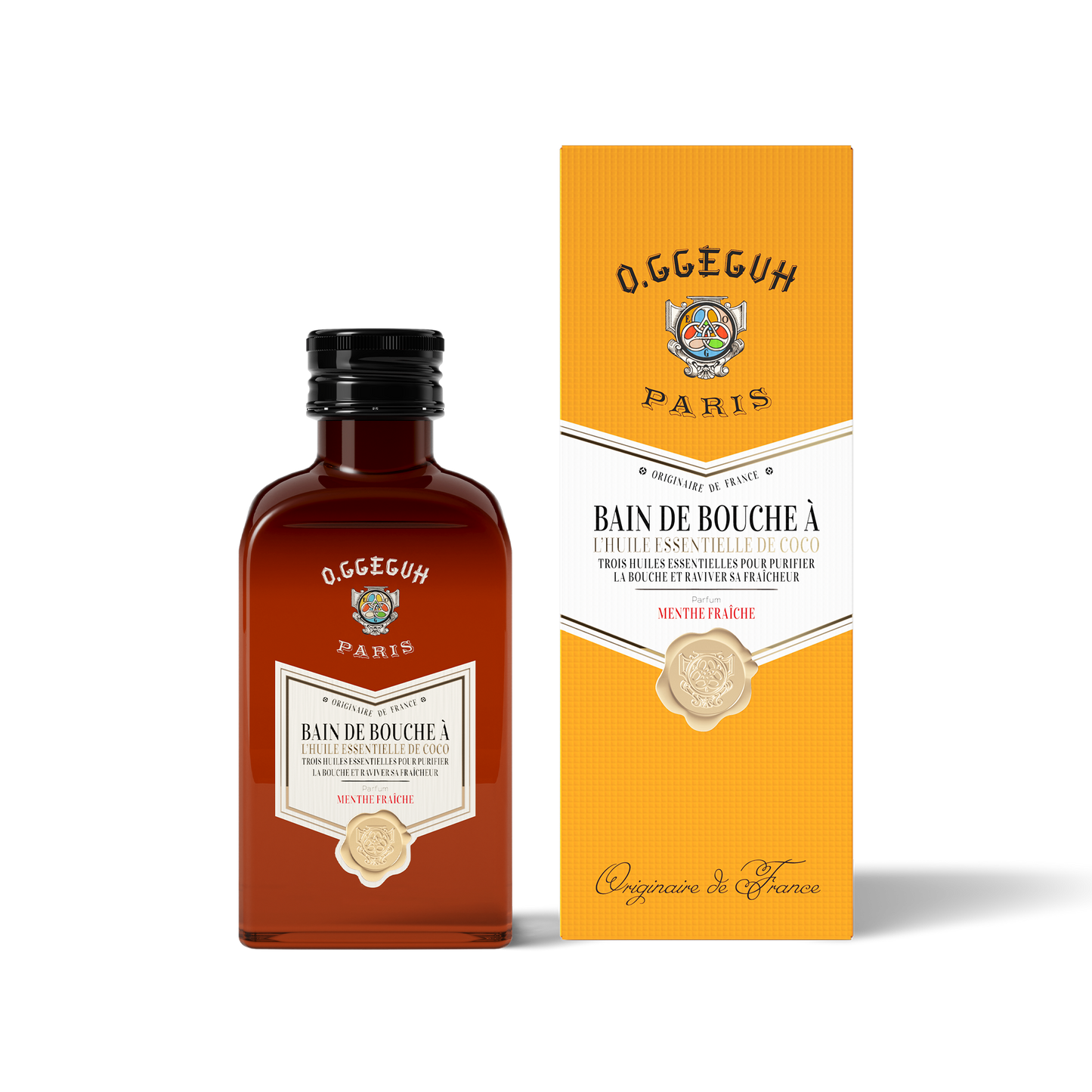 O.ggeguh Coconut Essential Oil Mouthwash - e 30ml 1.0fl.oz.