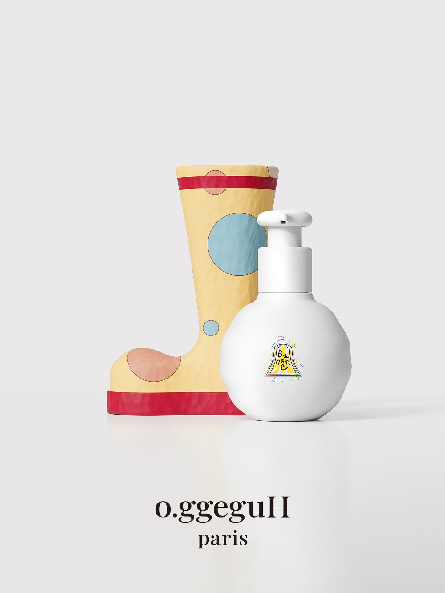 o.ggeguH Banana Chocolate Children's Toothpaste