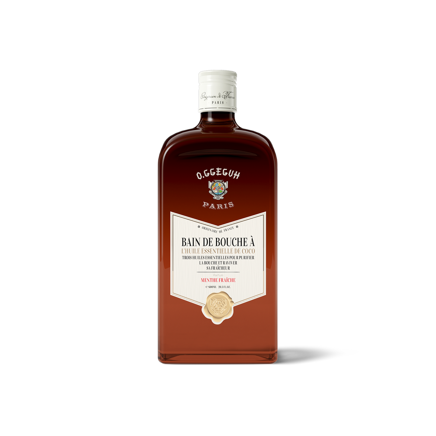 O.ggeguh Coconut Essential Oil Mouthwash - e 600ml 20.3fl.oz.