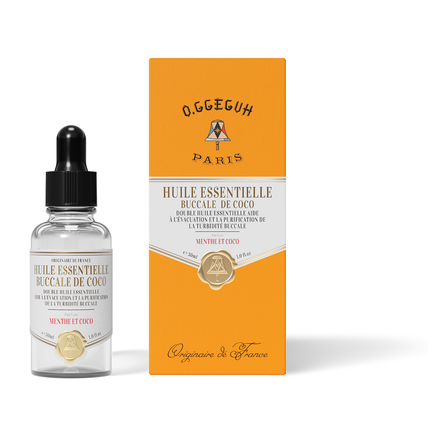 O.ggeguh Coconut Oral Essential Oil - e 30ml 1.0fl.oz.