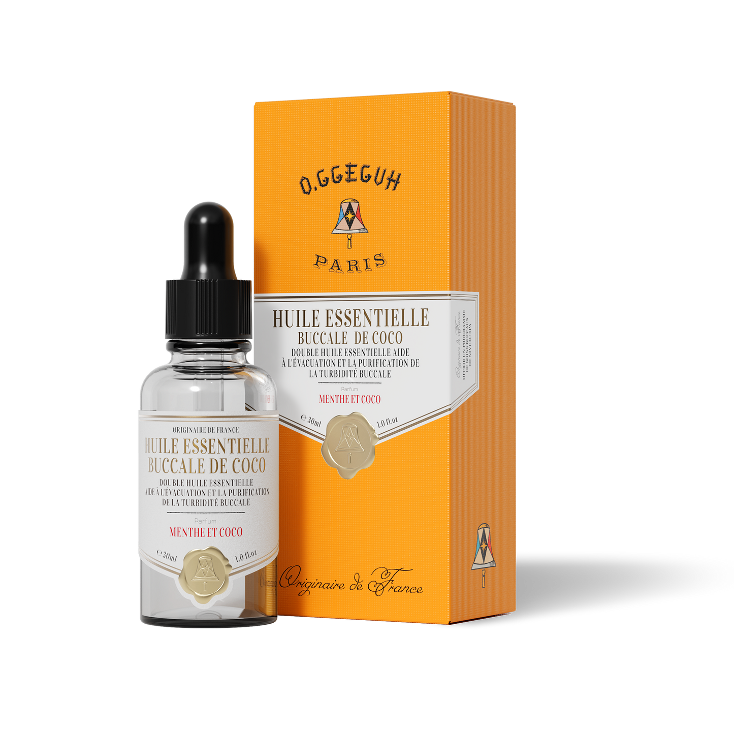 O.ggeguh Coconut Oral Essential Oil - e 30ml 1.0fl.oz.